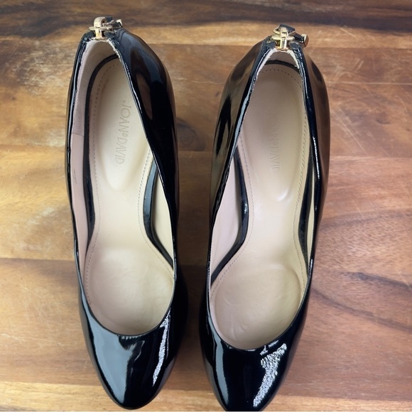 Joan & David Dawilma Patent Leather Heel in Black Size 7.5 - Picture 8 of 13